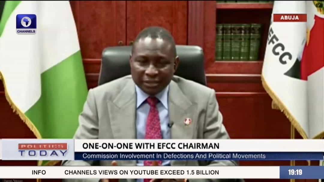 EFCC Boss Explodes: No Tinubu Witch-Hunt in Opposition Crackdown