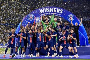 PSG Demolish Inter 5-0 to Clinch First Champions League Title
