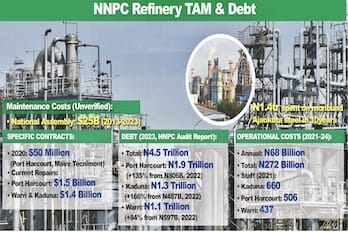 Inside Nigeria’s ₦6.5 Trn Black Hole: How Refineries & Ajaokuta Steel Bled Dry