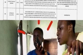 Rapist Conjugal Cover-Up: Whistle-Blower Fired, Officer Pardoned