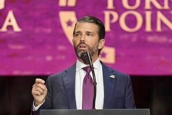 Trump Jr Hails Faith as Kirk Is Cast as Martyr at Mass Memorial