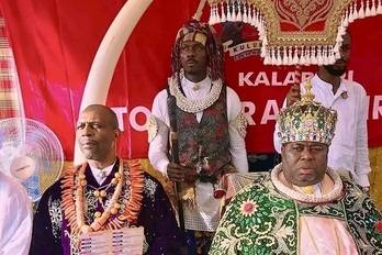 Princewill Marks 50 days in office as Da Ogo the VIth, visits the source (Elem Kalabari)