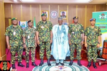 Service Chiefs Pledge Unity to Strengthen National Security
