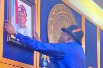 Rivers Denies Tinubu Portrait Snub as Youth Group Stirs Row