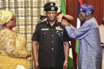 Tinubu Decorates Disu as Acting IGP at State House