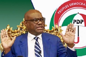 PDP Crisis Deepens as Police Unseal Abuja Secretariat for Wike Camp