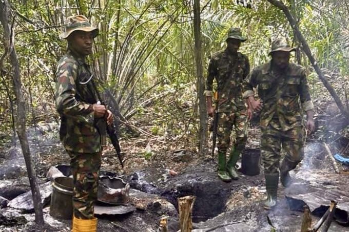 Army Seizes ₦250m in Stolen Crude as Niger Delta Raid Deepens