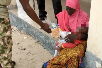 ISWAP Fighter’s Wife Surrenders in Borno With Two-Month-Old Baby