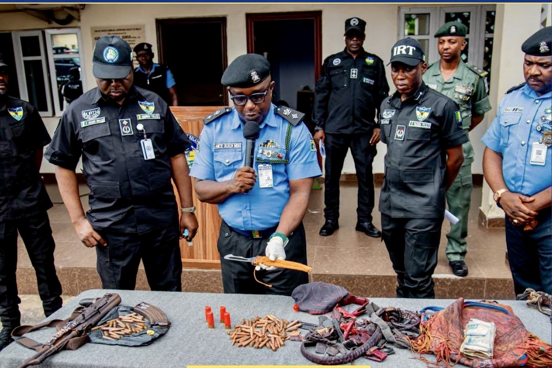 Nigerian Police Arrest 10 Over Arms Trafficking, Recover AK-47s, 58 Rounds
